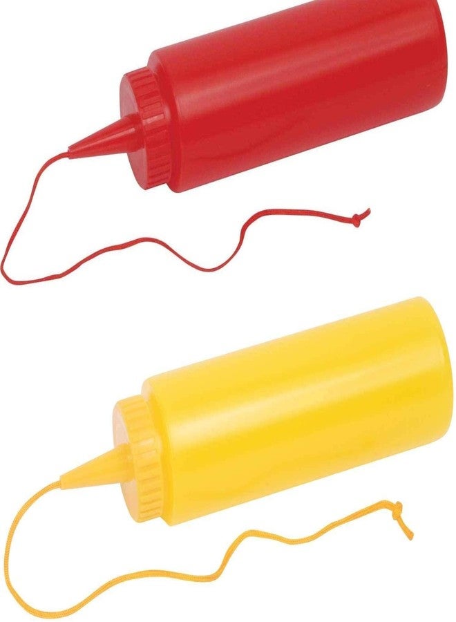 BWacky Combo-Fake Squirt Mustard and Ketchup Bottle Prank Gag Set - Image 1